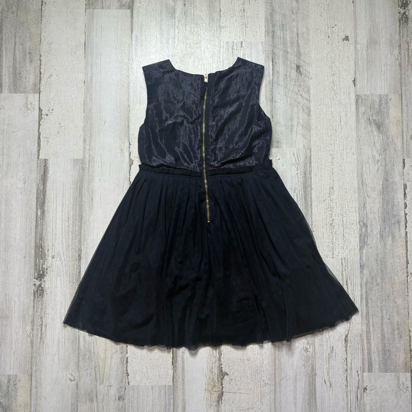 Crewcuts Girls Elegant Navy Sleeveless Dress Size 7 - Picture 3 of 3